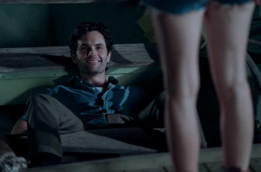 Joe 'taking in' the site of Bronte, as part of his desire to simply observe the person he loves